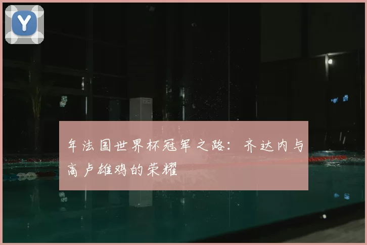 年法国世界杯冠军之路：齐达内与高卢雄鸡的荣耀