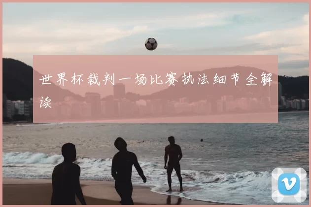 世界杯裁判一场比赛执法细节全解读
