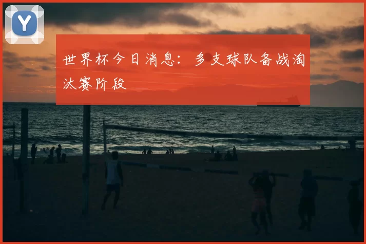 世界杯今日消息：多支球队备战淘汰赛阶段
